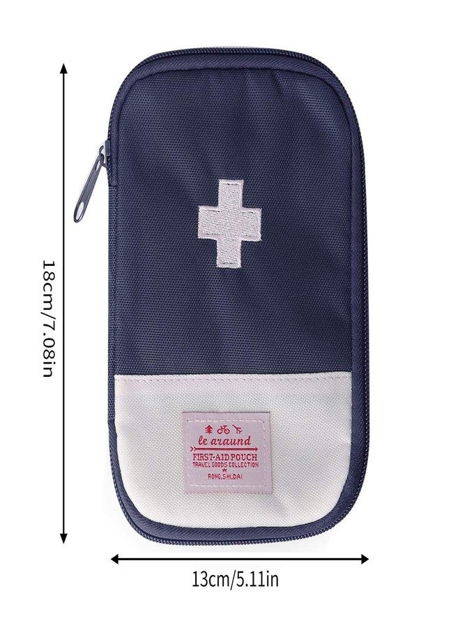 MEZON علبة أدوية صغيرة متعددة الأغراض من ميزون - علبة تخزين أقراص وحبوب طبية - متعددة الألوان - Image 2